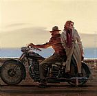 Lynch Paintings - Coastal Ride by Brent Lynch